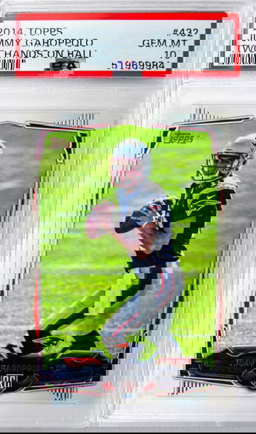 ⭐️2014 JIMMY GARAPPOLO TOPPS #432 PSA 10 RC