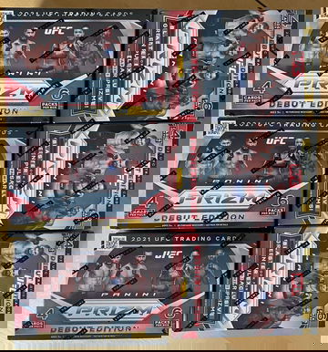 2021 Panini UFC Prizm Blaster Lot of 6