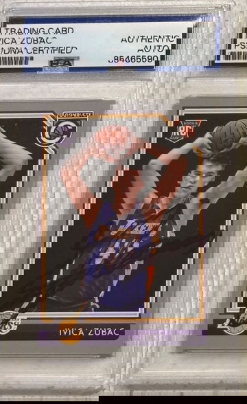 2016-17 Panini Complete #181 Rookie Signed Ivica Zubac PSA/DNA Authentic Auto Los Angeles Lakers RC