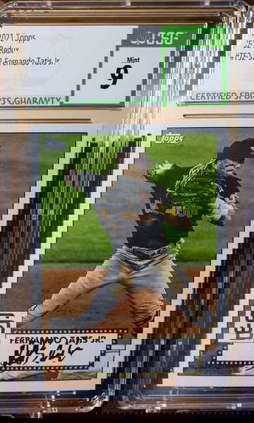 2021 Topps Redux Fernando Tatis Jr #T52-32 CSG Mint 9 San Diego Padres