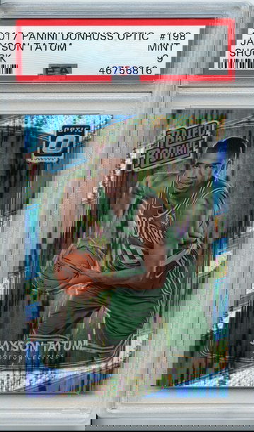 Jayson Tatum Optic Shock PSA 9 NEP