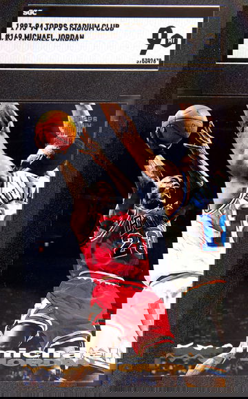 1993-94 Stadium Club Michael Jordan SGC 9