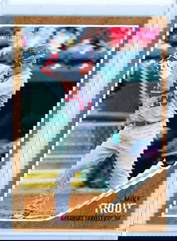 2011 Topps Heritage #44 Mike Trout Minor League Ed.