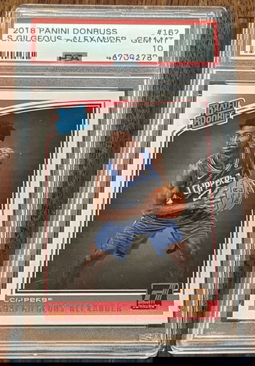 2018 Donruss Shai Gilgeous-Alexander Rated Rookie PSA 10