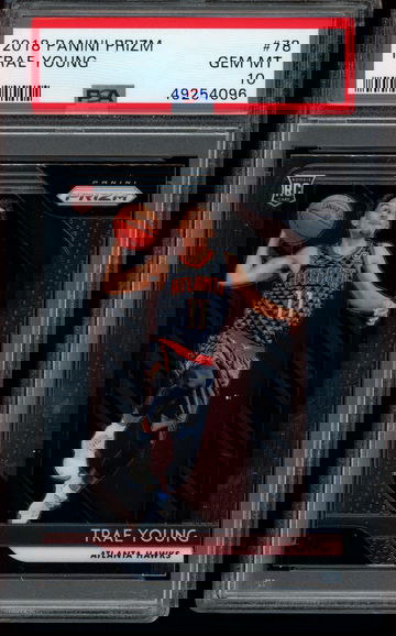 2018-19 Prizm Trae Young Rookie PSA 10