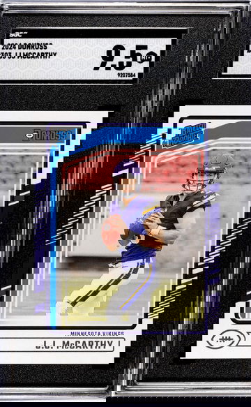 2024 Donruss #303 Jj Mccarthy SGC 9.5