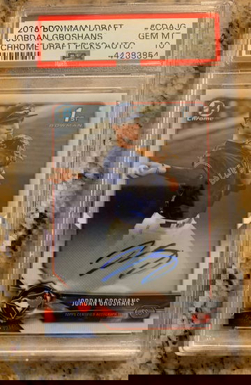 2018 bowman draft Jordan Groshans auto