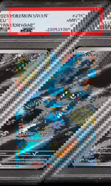 2023 Pokemon Scarlet and Violet Illustration Rare Riolu #215 PSA 9