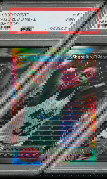 1993 Finest Refractor #99 Shaquille O'Neal PSA 9