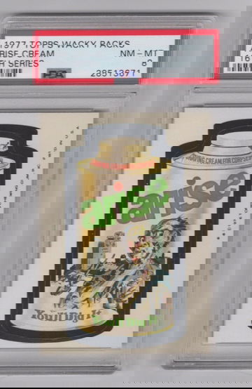 1976 / 1977 Topps Wacky Packages 16th Series * ARISE * PSA 8