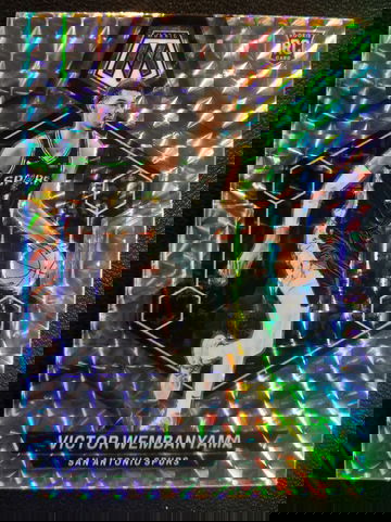 2023 Mosaic Victor Wembanyama Silver Mosaic Rookie Card #238