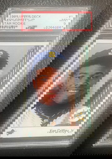 1989 Upper Deck Ken Griffey Jr PSA 9 Mint