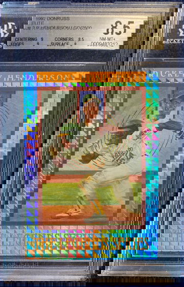 1992 Donruss Elite Ricky Henderson
