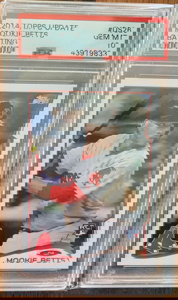 2014 Topps Update Mookie Rookie Betts PSA 10