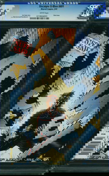 X-MEN #401, CGC 9.6 NM+