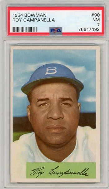 Roy Campanella 1954 Bowman #90 PSA 7