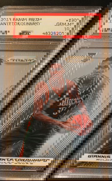 2013 Prizm Giannis Antetokounmpo PSA 10