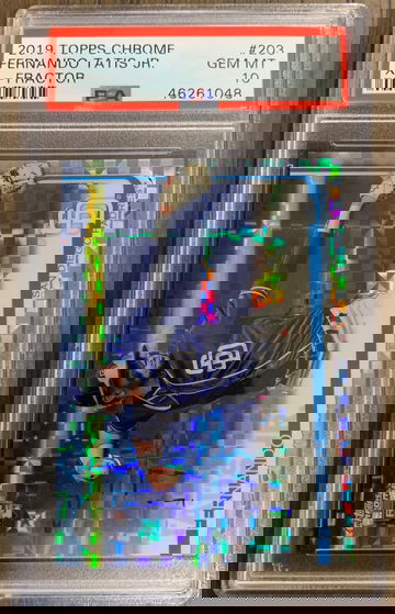 FERNANDO TATIS JR. 2019 Topp Chrome X-Fractor PSA 10 GEM MINT