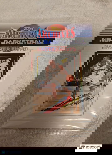 Larry Johnson 1993 Topps Archives Master Photo 5x7  #1 Draft Pick NEW SEALED