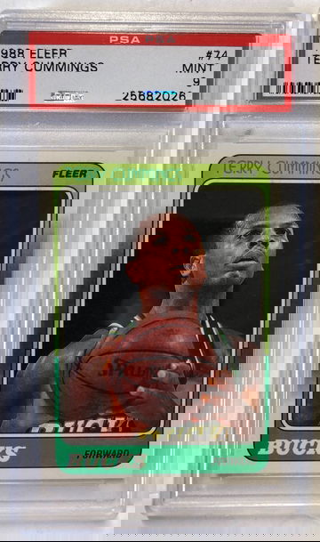 1988 Fleer Terry Cummings PSA 9 #74
