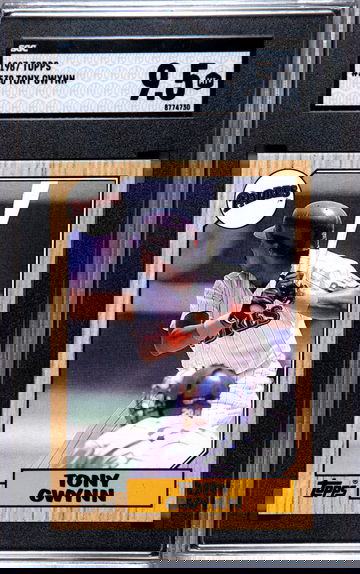 1987 TOPPS TONY GWYNN SGC 9.5 