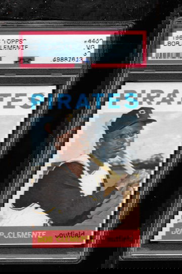 1964 TOPPS BOB CLEMENTE PSA 3