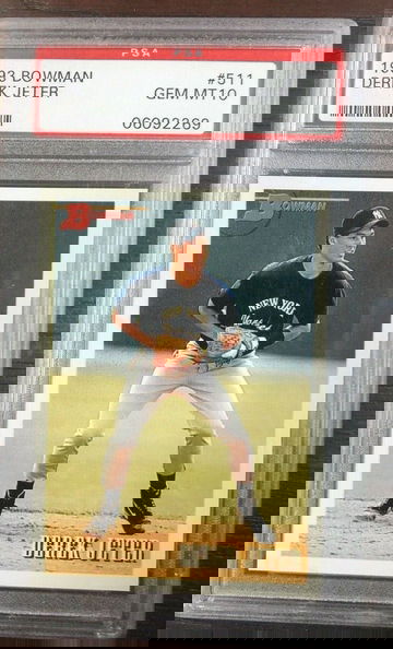 1993 Bowman #511 PSA 10 Derek Jeter HOF Gem Mint