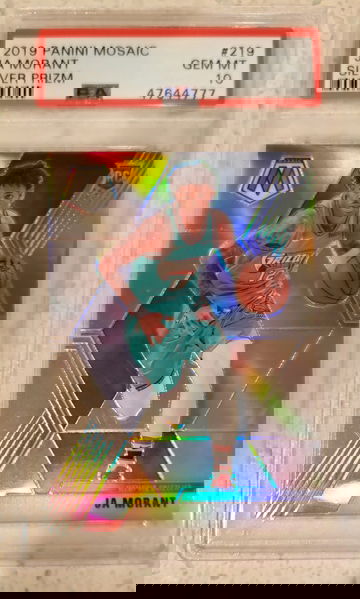 Ja Morant Silver Prizm Mosaic