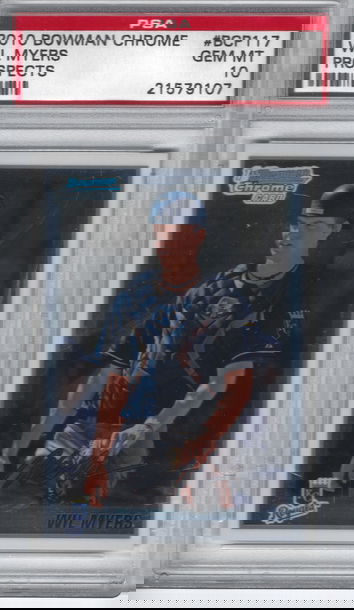 2010 Bowman Chrome Wil Myers Prospects PSA 10 Gem Mint