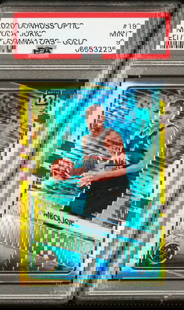 2020 Nikola Jokic Elite Dominators - Gold #'d 10/10