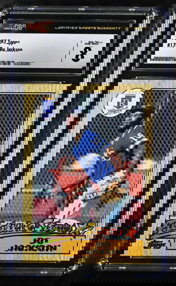 1987 Topps Bo Jackson RC #170 Future Stars