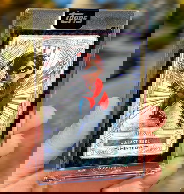 2025 Topps Disney Mint Elastigirl Encased Black #/10 NYCC #65 Silver Level