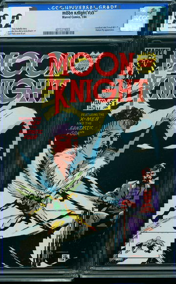 MOON KNIGHT #35, CGC 9.2 NM-