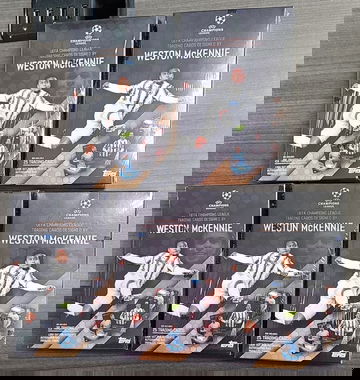 2021 Topps UEFA Champions League - Weston McKennie Collection - Lot of 5