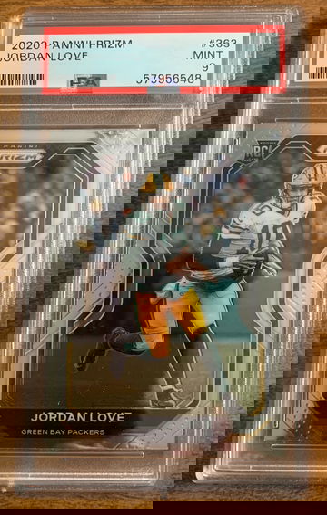 2020 Prizm Jordan Love RC PSA 9