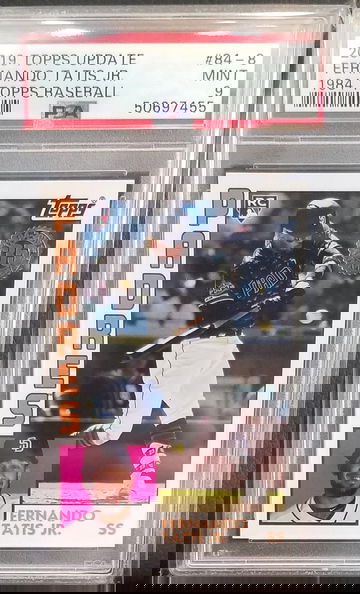 2019 Topps Update Fernando Tatis Jr. 1984 35th Anniversary PSA 9