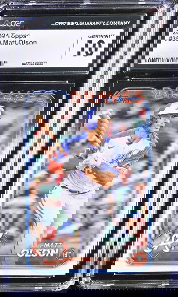 2024 TOPPS MATT OLSON #350 Rookie RC CGC 10