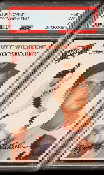 1954 Topps Hoyt Wilhelm #36 PSA 3 [BL-1.32] 