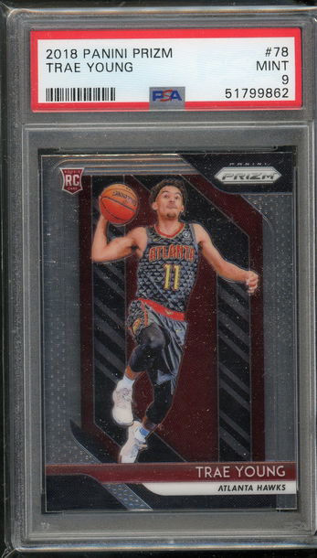 2018 Prizm Trae Young PSA 9 