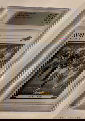 2024 Panini Instant Ray Davis B&W Rookies