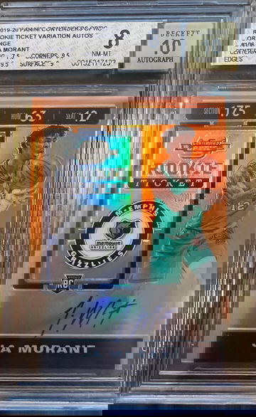 2019 Ja Morant Contenders orange /25