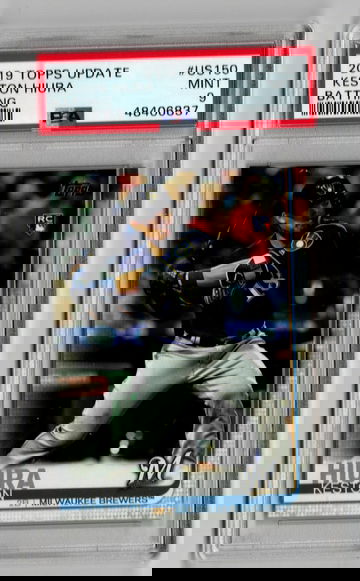 2019 Topps Update Keston Hiura PSA 9