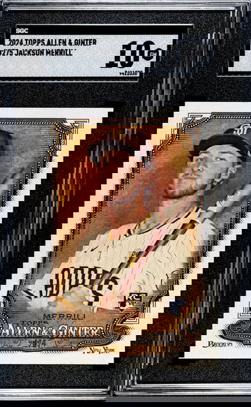 2024 Topps Allen & Ginter #275 Jackson Merrill SGC 10