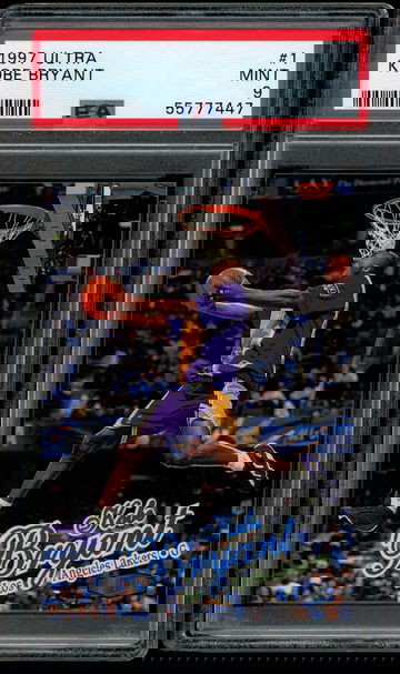 1997 Ultra #1 Kobe Bryant PSA 9 Mint