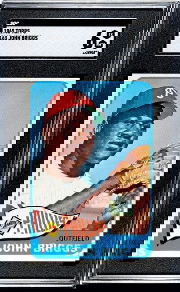 1965 Topps John Briggs #163 SGC 6