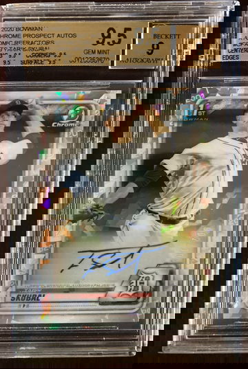 2020 Bowman Atomic Refractor Auto /100 Tarik Skubal