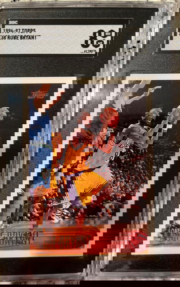 1996 Topps Kobe Bryant SGC 8 RC Rookie