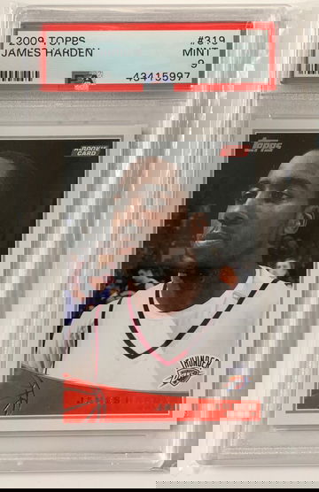 James Harden 2009 Topps Rookie PSA 9 
