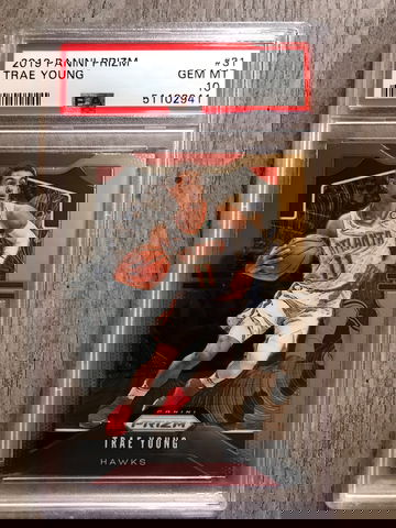 2019 Prizm Trae Young PSA 10 Gem Mint 