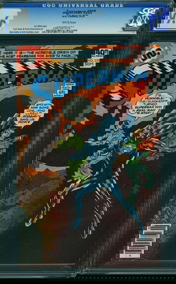 SUPERMAN #339, CGC 9.6 NM+ -- DAVID TOTH COLLECTION